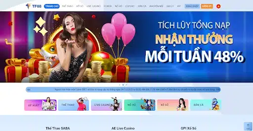 TF88 chương trình ưu đãi 88K cho xóc đĩa